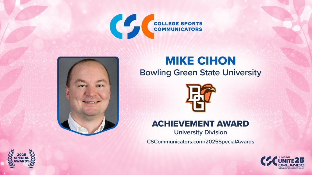 2025 Special Awards Salute: Mike Cihon - Achievement Award